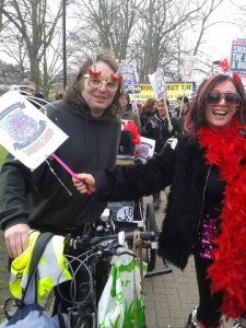 Mark and Ann Love Train