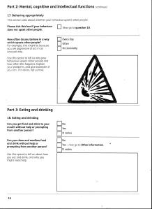 limited work capability p.16